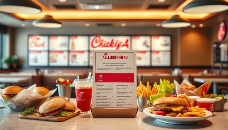 chick fil a allergen menu