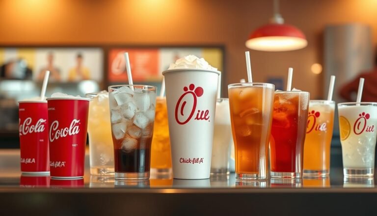 chick fil a drink menu