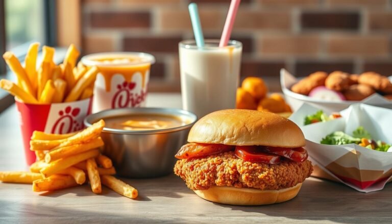 chick fil a lunch menu