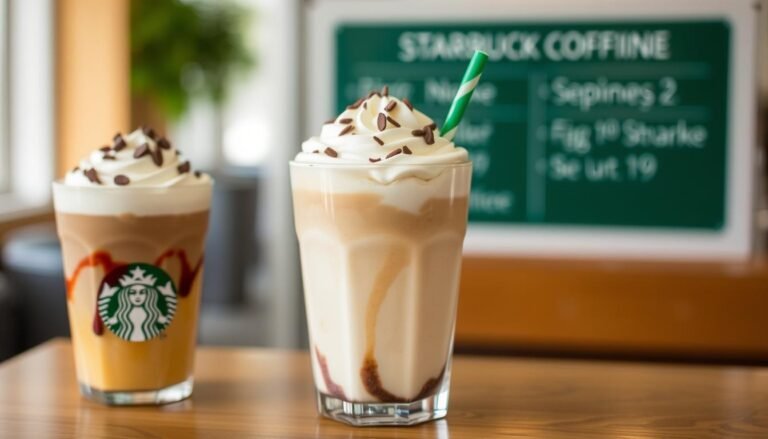 starbucks frappuccino menu with price