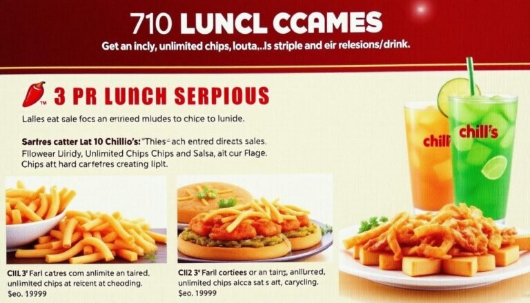 Chili’s Lunch Specials Prices