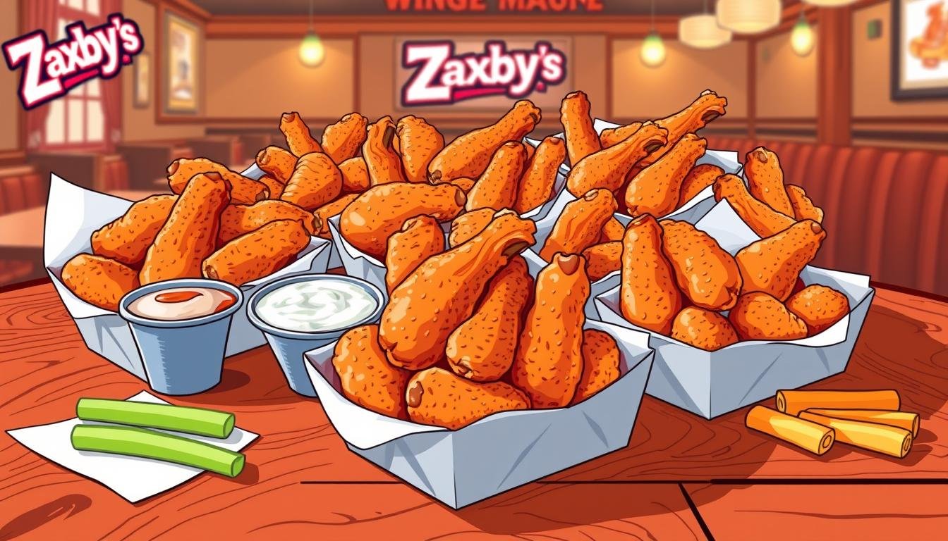 zaxby's wing menu