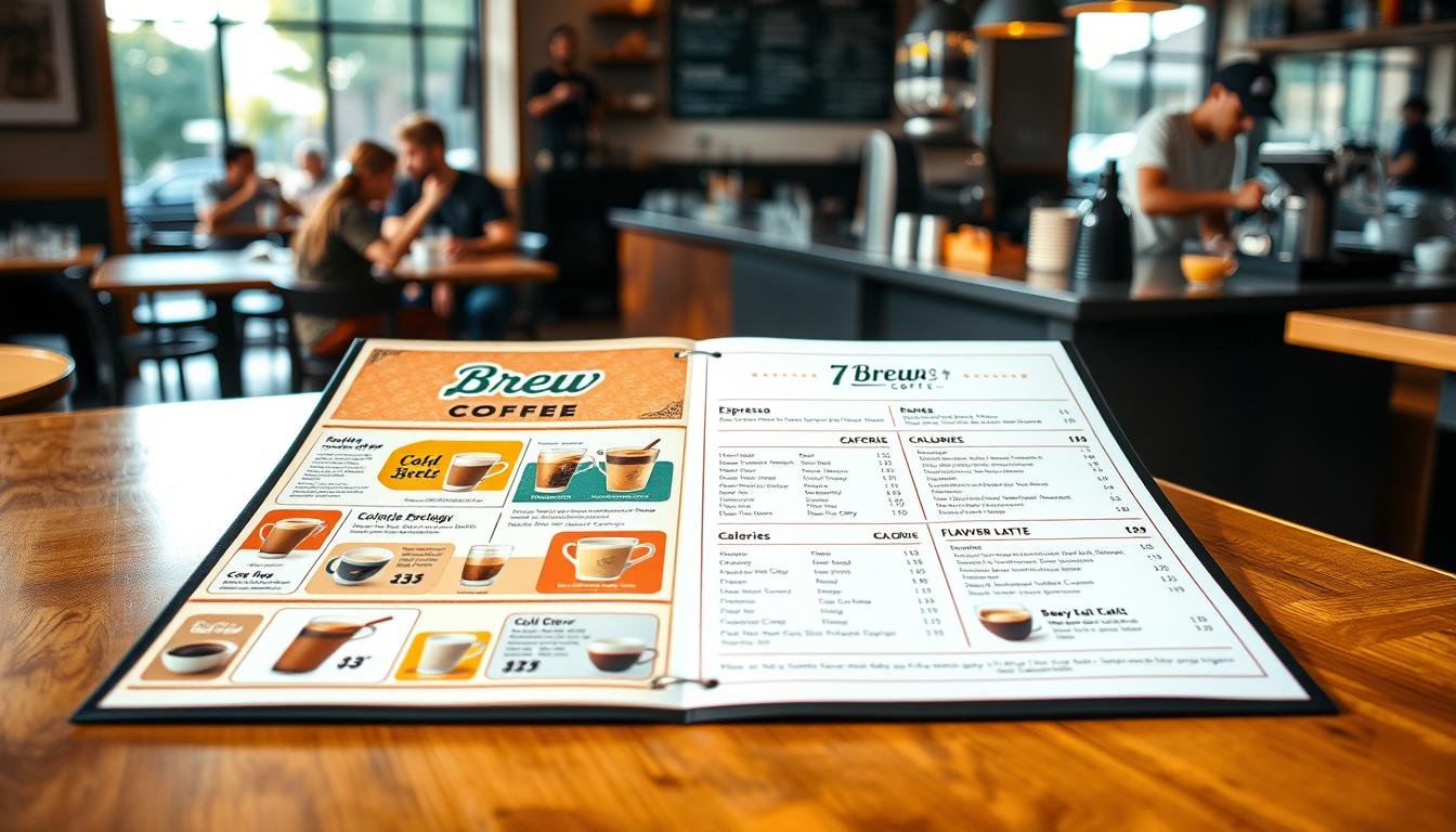 7 brew coffee menu