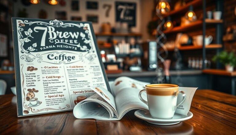 7 brew coffee parma heights menu