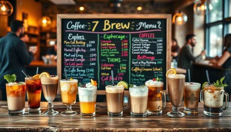 7 brew menu