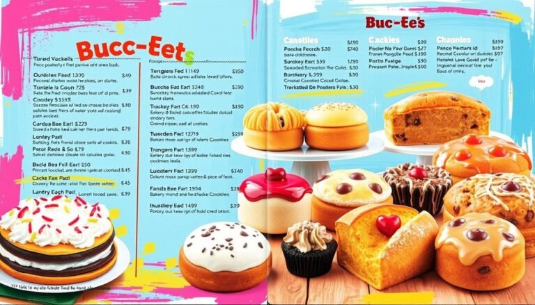 Buc-ee's Bakery Menu