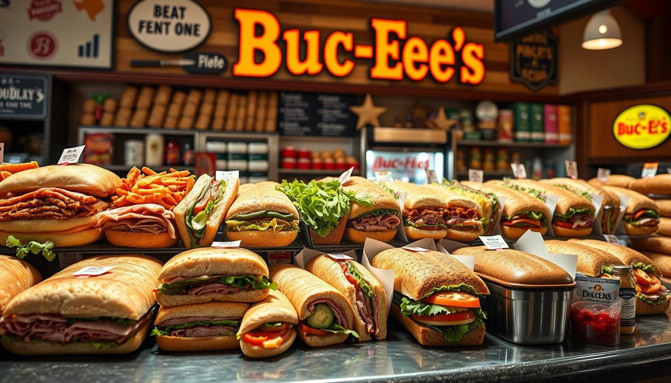 Buc-ee's Sandwiches Menu
