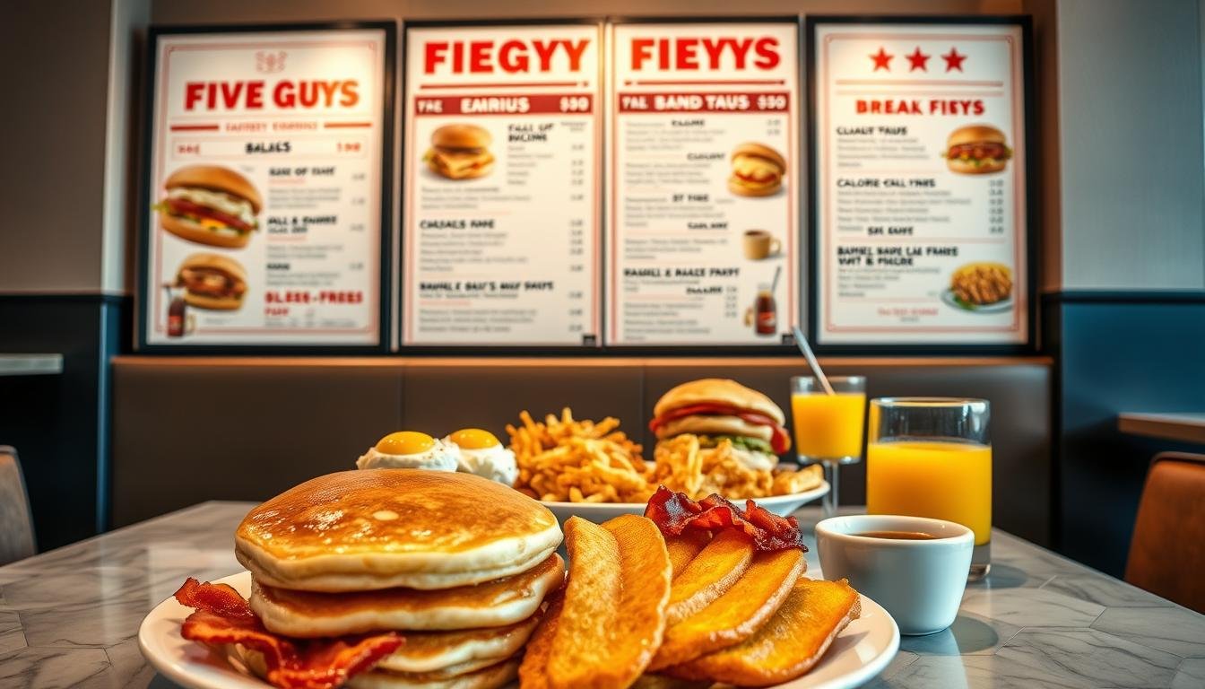 Five Guys Breakfast Menu