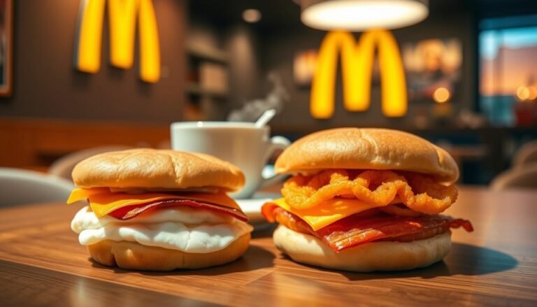 McDonald's Breakfast Menu