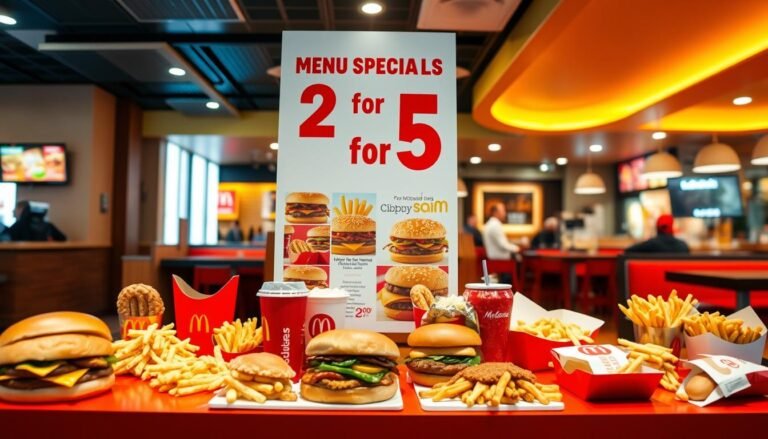 McDonald's Menu Specials 2 for $5