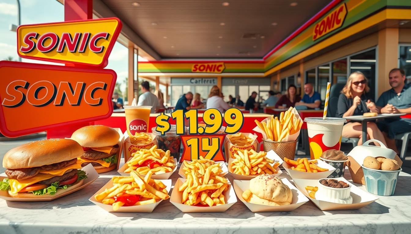Sonic $1.99 Menu