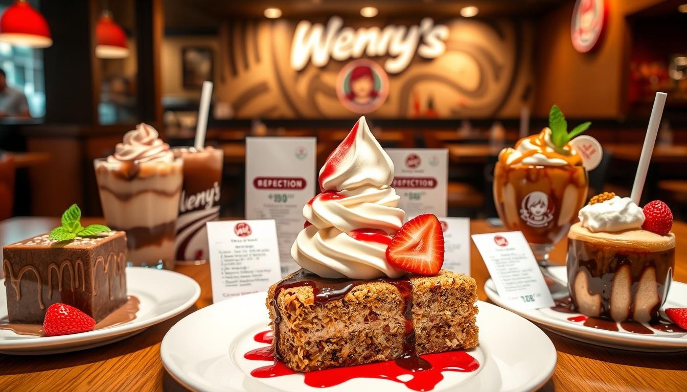 Wendy's Dessert Menu