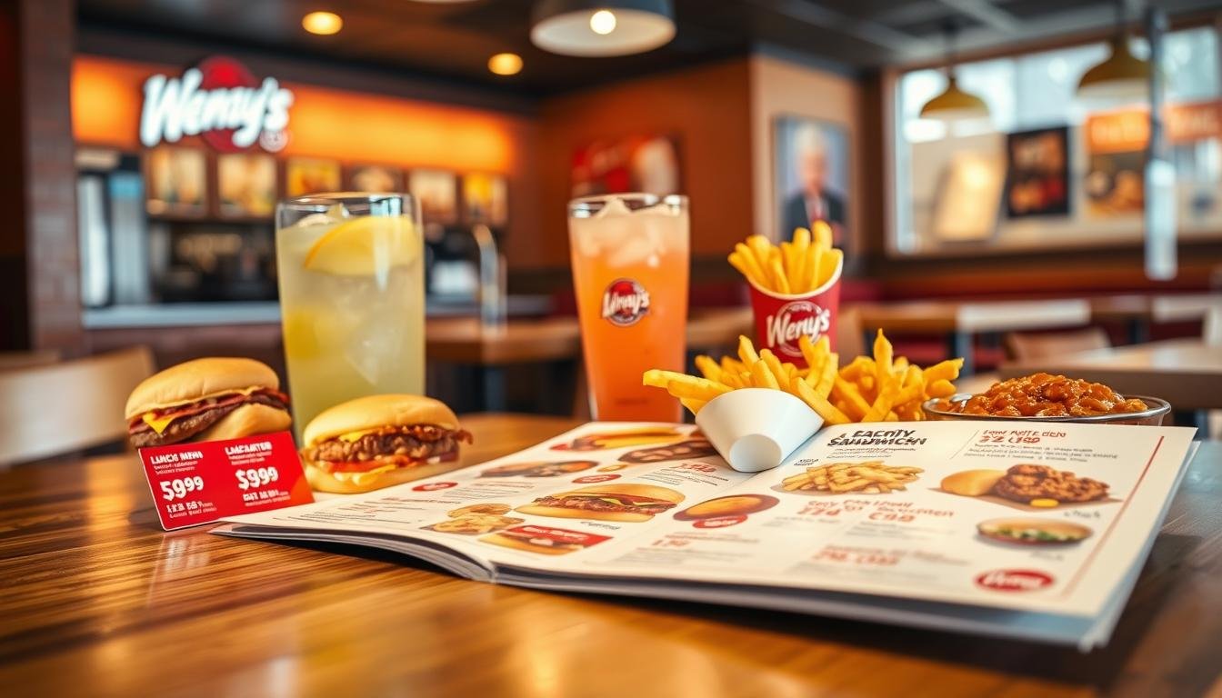 Wendy's Lunch Menu