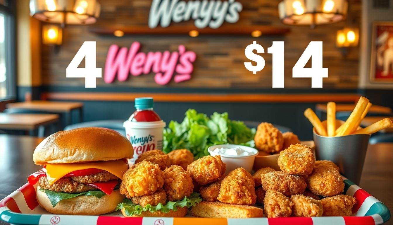 Wendy's Menu 4 For $4