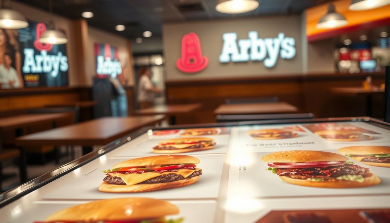 arby's burger menu