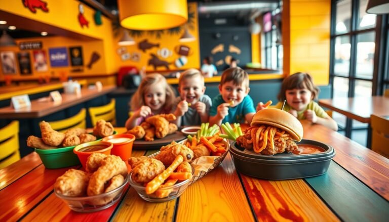 buffalo wild wings kids menu