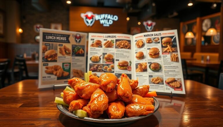 buffalo wild wings lunch menu