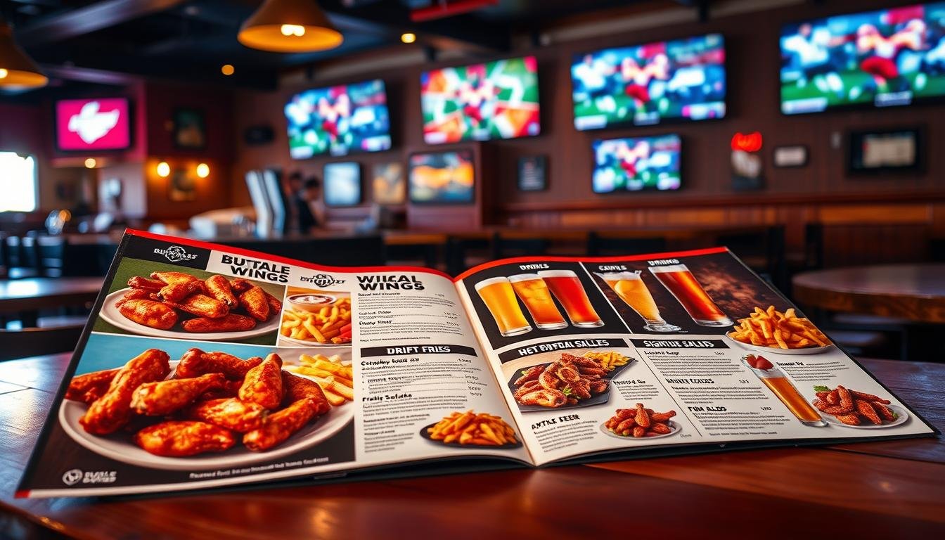 buffalo wild wings menu