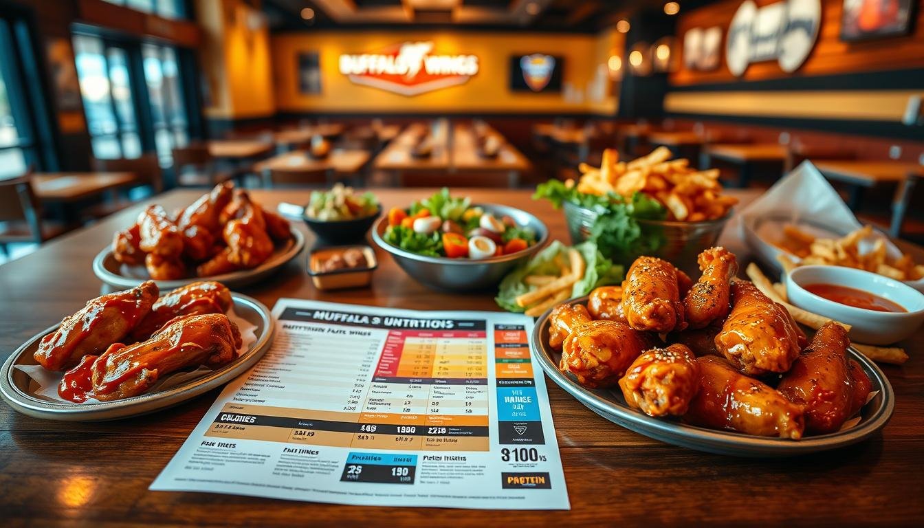 buffalo wild wings nutrition menu