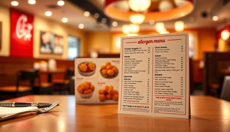 chick fil a allergen menu