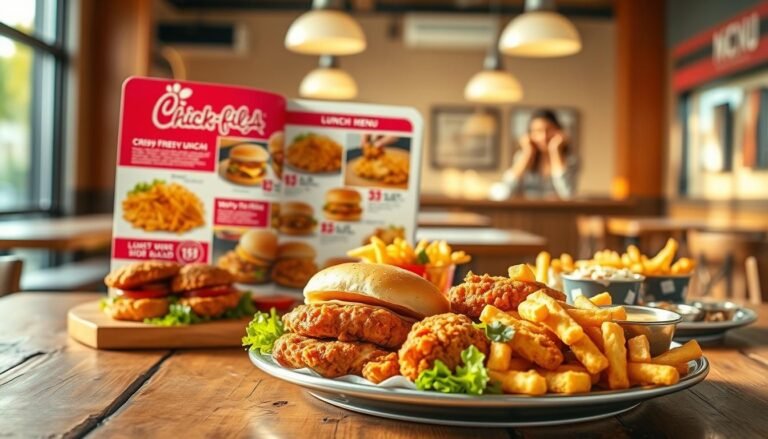 chick fil a lunch menu