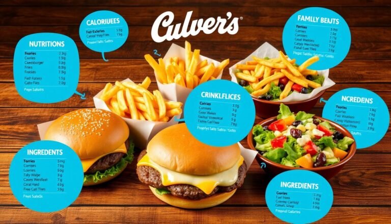 culvers menu nutrition