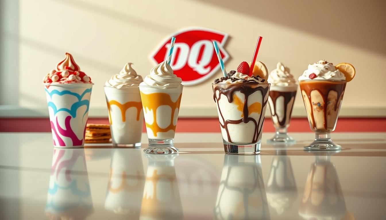 dairy queen dessert menu