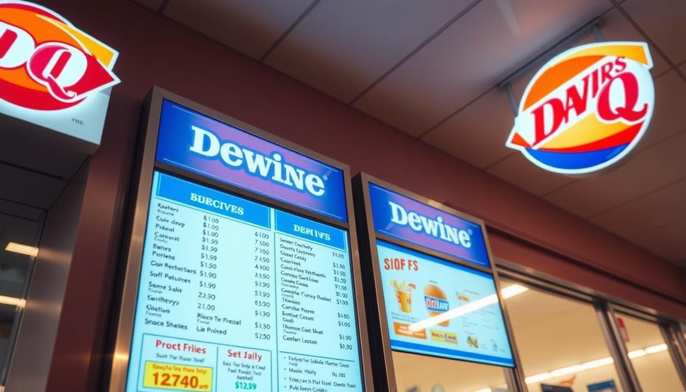 dairy queen menu
