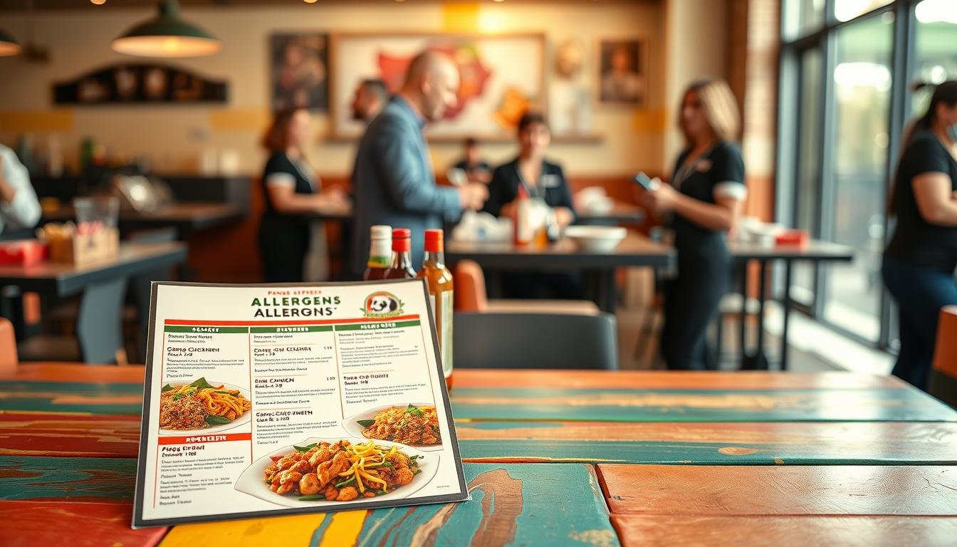 panda express allergen menu