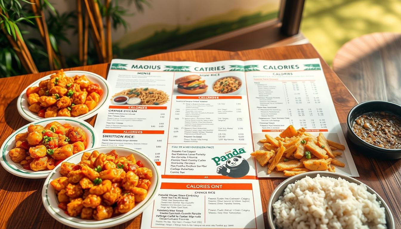 panda express calories menu