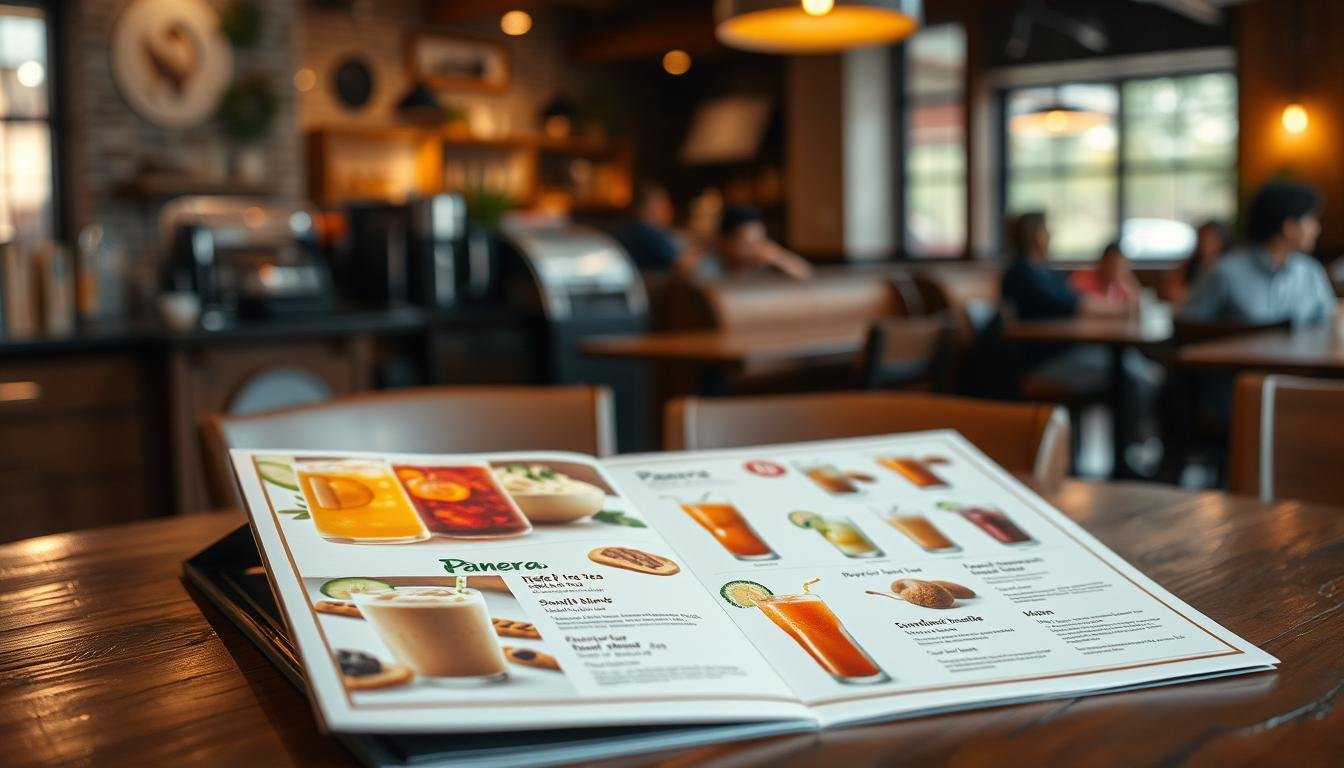 panera bread beverage menu