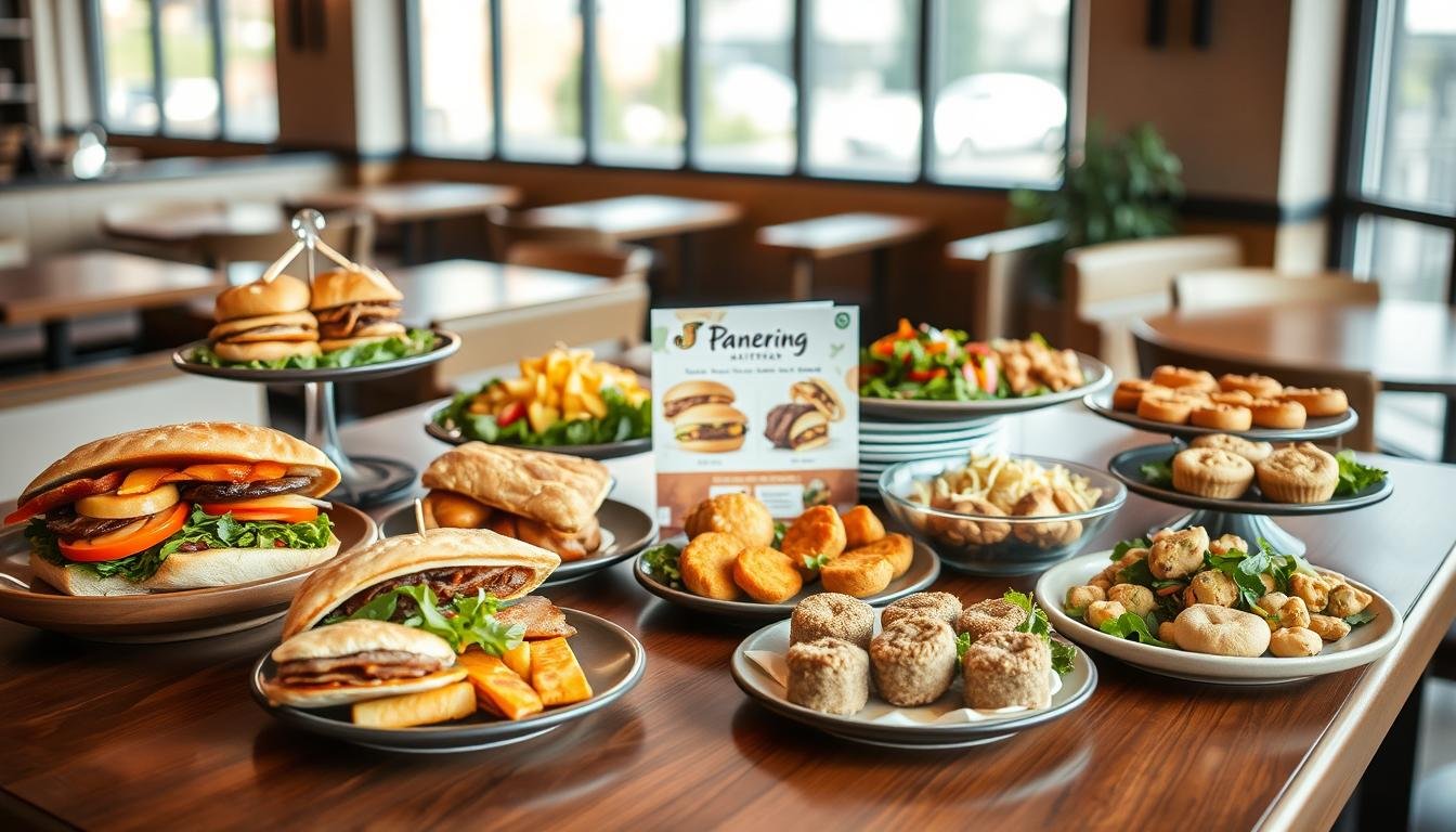 panera bread catering menu