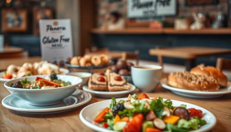 panera bread gluten free menu