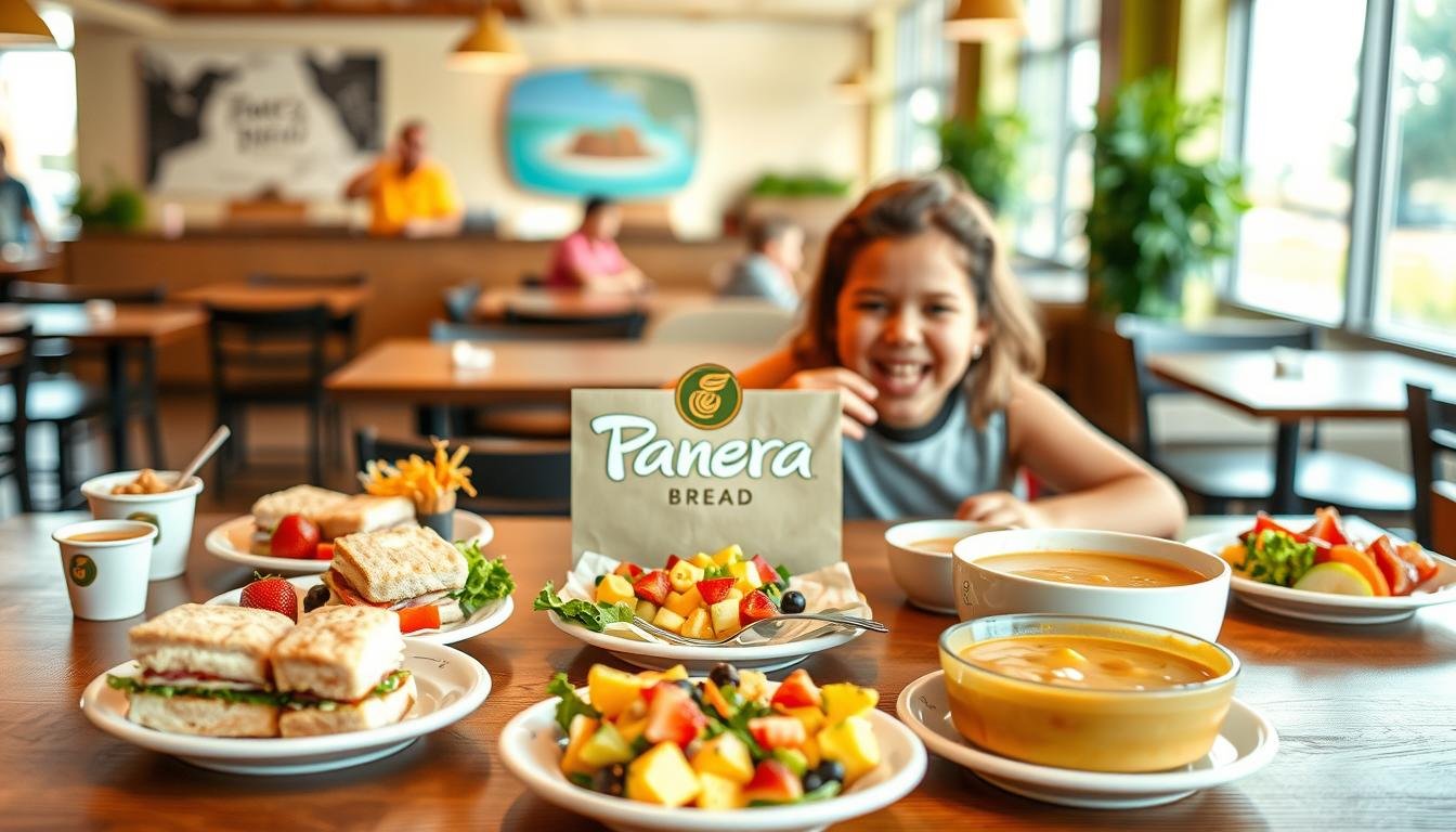panera bread kids menu