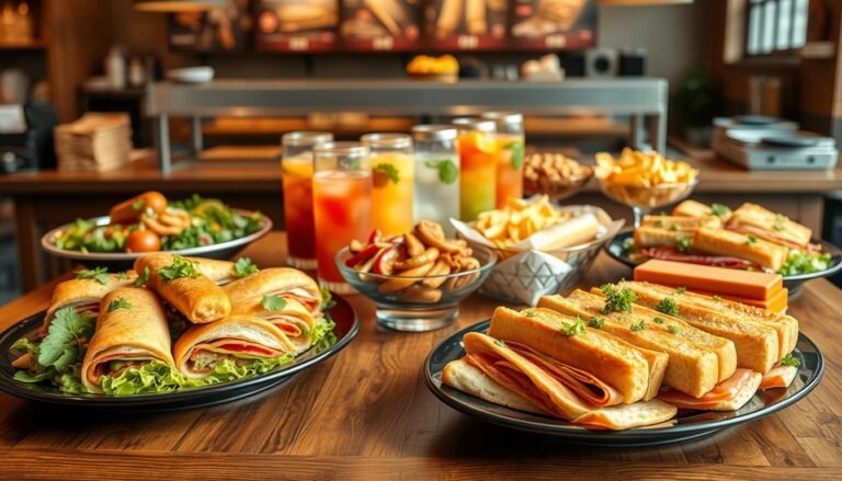 subway catering menu