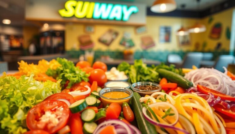 subway menu toppings