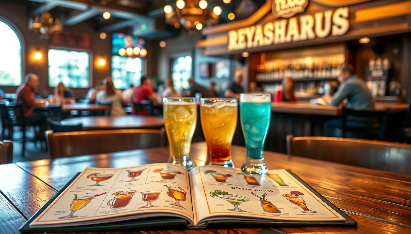 texas roadhouse drink menu