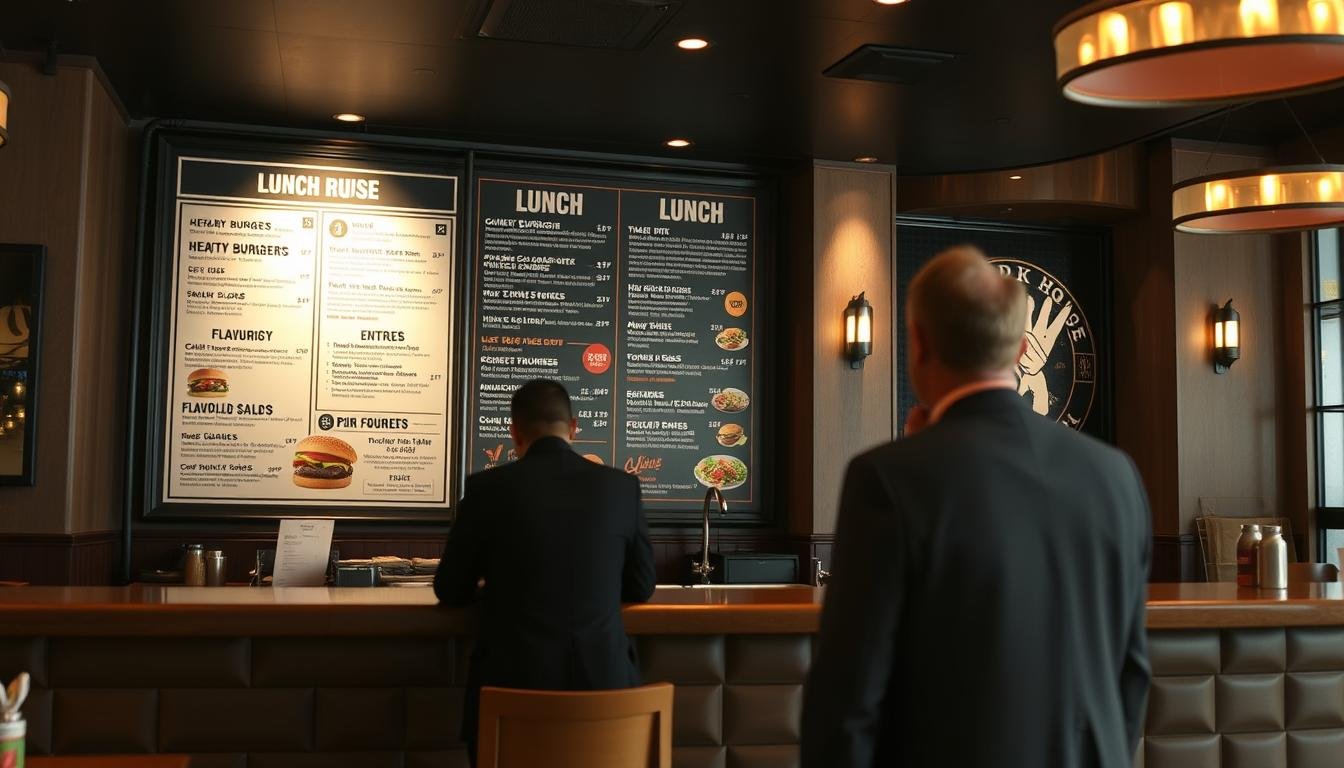 yard house lunch menu