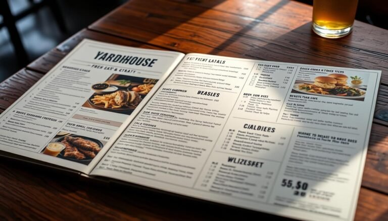 yard house troy menu